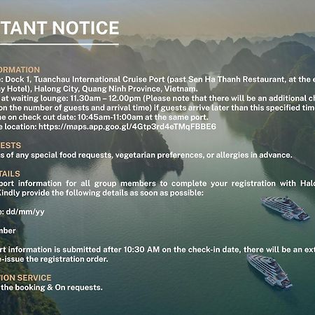 下龍 Grand Pioneers Halong Bay Cruise 1酒店 外观 照片