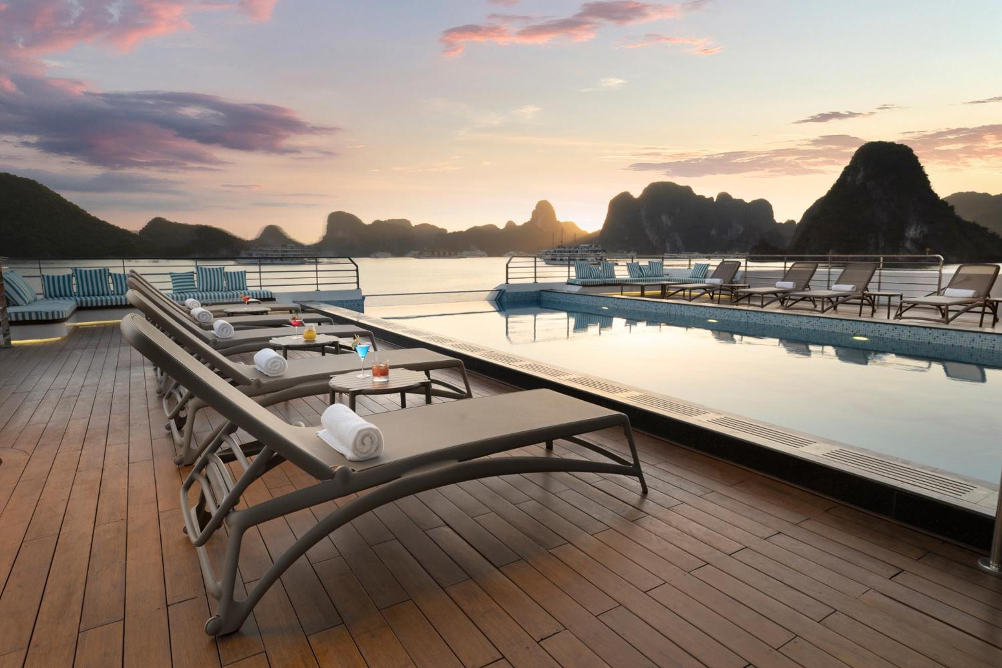 下龍 Grand Pioneers Halong Bay Cruise 1酒店 外观 照片