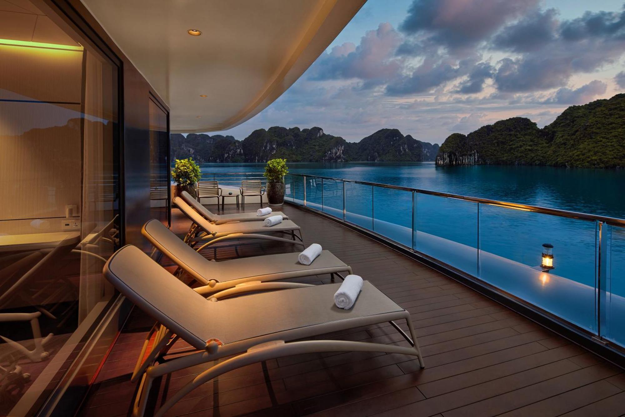 下龍 Grand Pioneers Halong Bay Cruise 1酒店 外观 照片