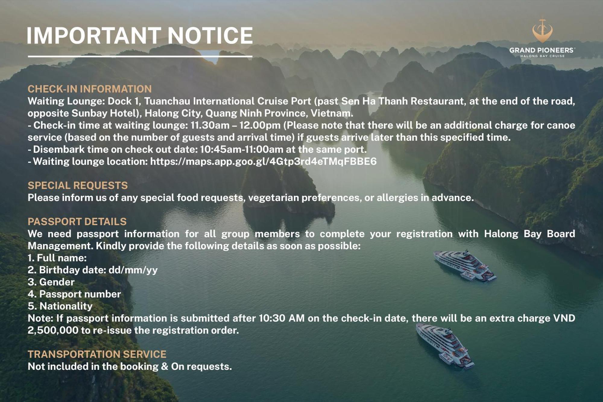 下龍 Grand Pioneers Halong Bay Cruise 1酒店 外观 照片